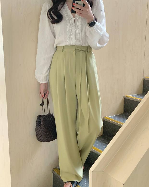 5 combo phối màu đỉnh cao cho mùa Thu từ gái Hàn - Ảnh 6