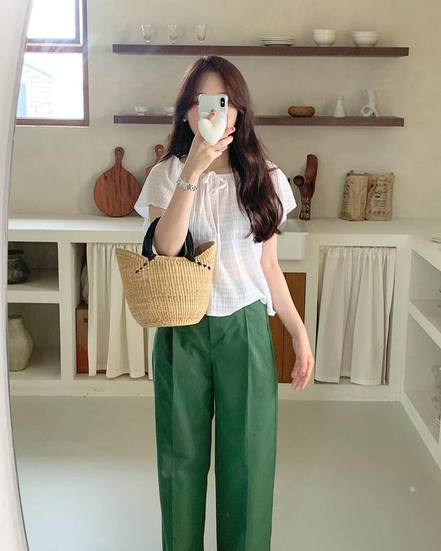 5 combo phối màu đỉnh cao cho mùa Thu từ gái Hàn - Ảnh 7