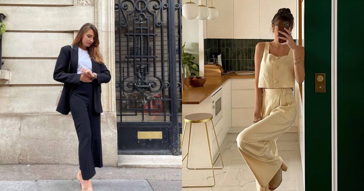 Học gái Pháp cách diện quần âu vừa trẻ trung, phóng khoáng lại cực kỳ sang trọng 