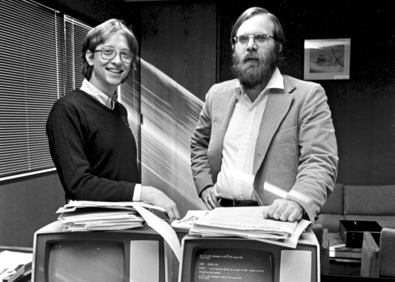 Bill Gates và Paul Allen.