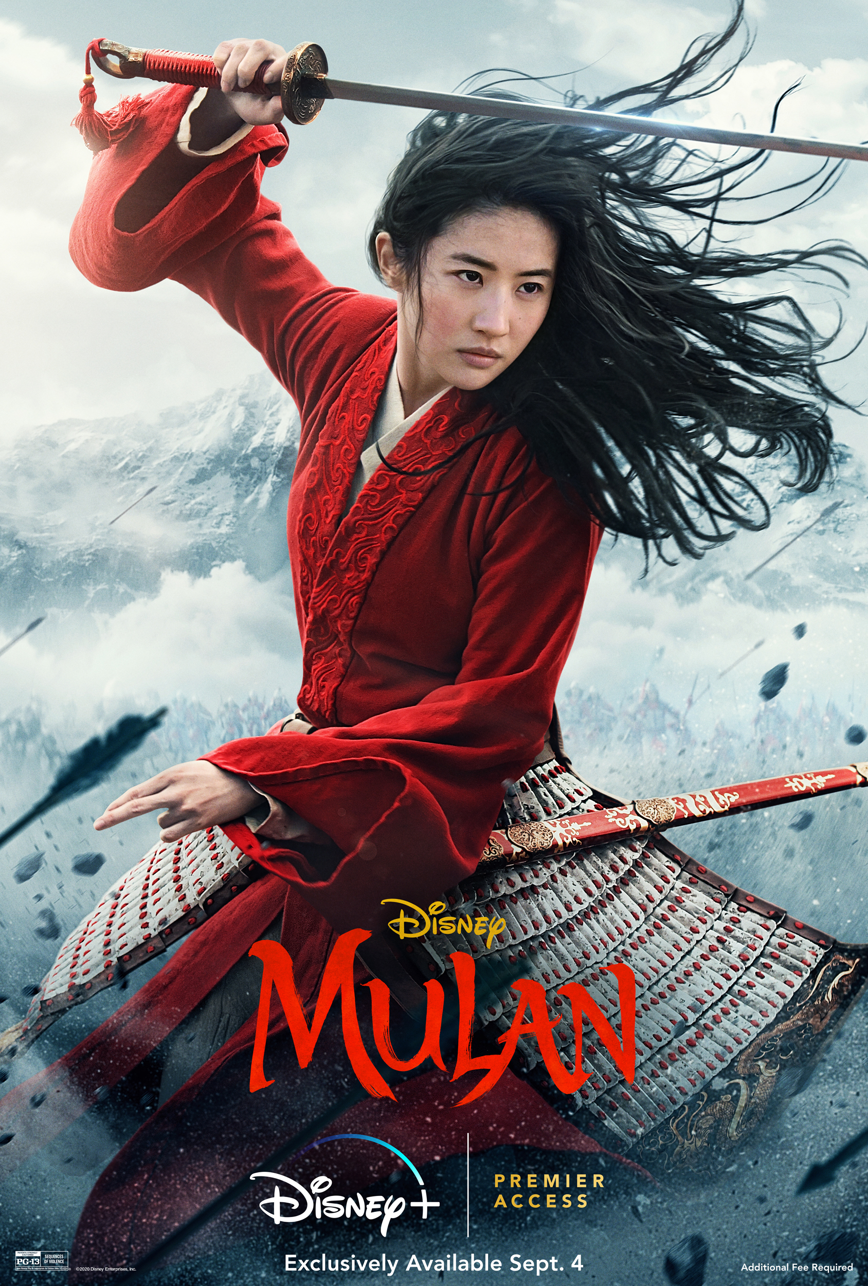 Năm ngoái, Lưu Diệc Phi đảm nhận vai Hoa Mộc Lan trong bộ phim 'Mulan' của Disney. Mặc dù vẫn còn gây nhiều tranh cãi về diễn xuất, xong bộ phim vẫn mang về nhiều giải thưởng lớn.