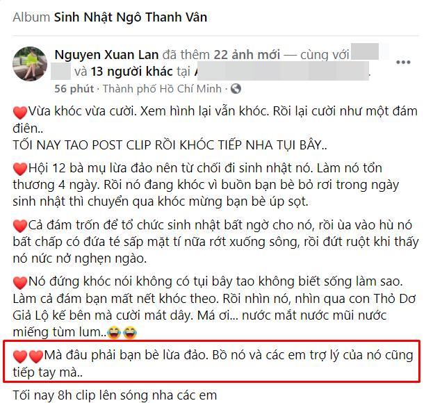 Không chỉ Jun Phạm, Xuân Lan cũng lên tiếng vè 'người tình' của Ngô Thanh Vân