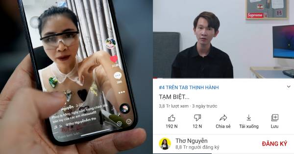 Clip "Tạm biệt" của Thơ Nguyễn lọt top trending Youtube