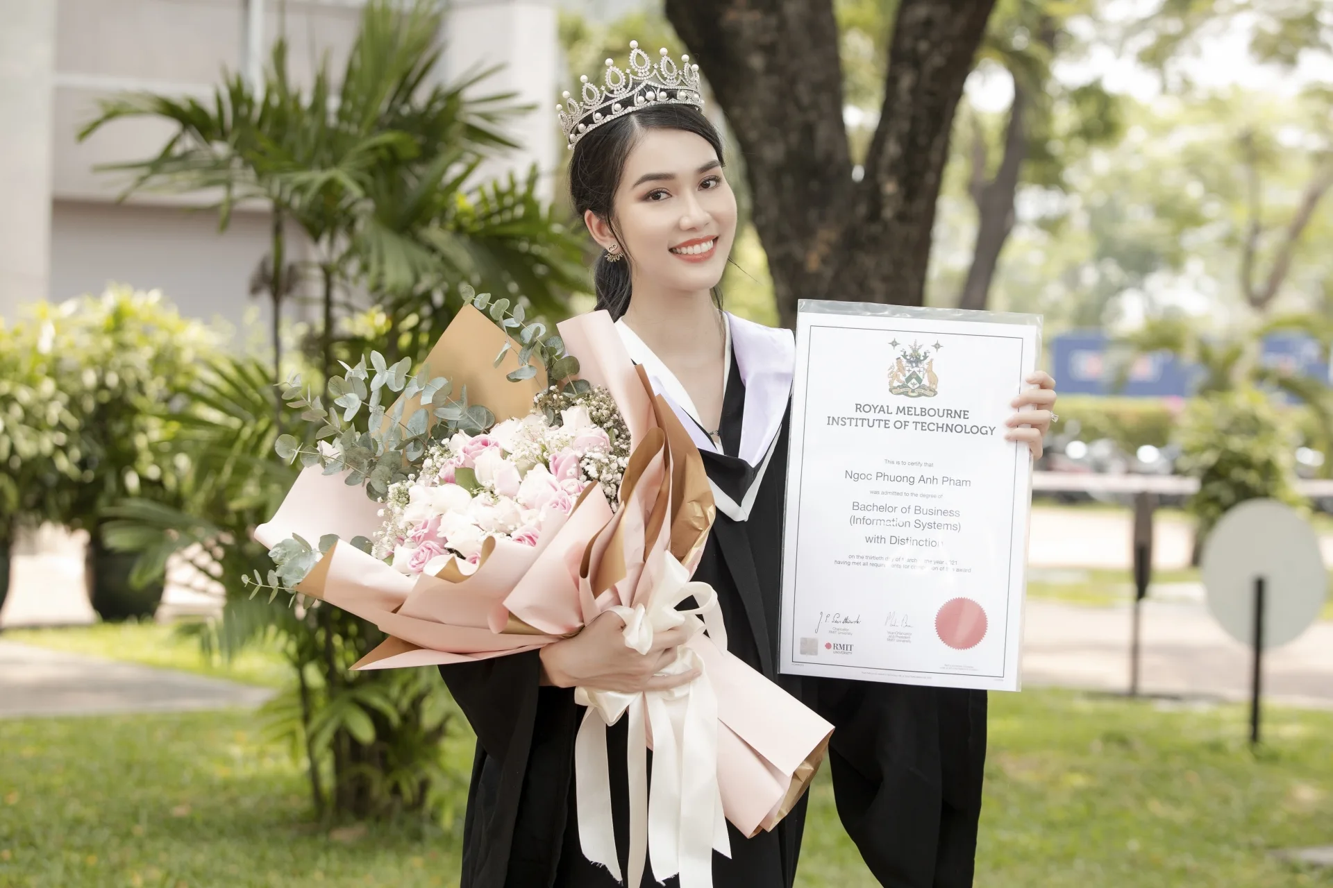Đại diện cuộc thi Miss International khen ngợi Á hậu Phương Anh: 