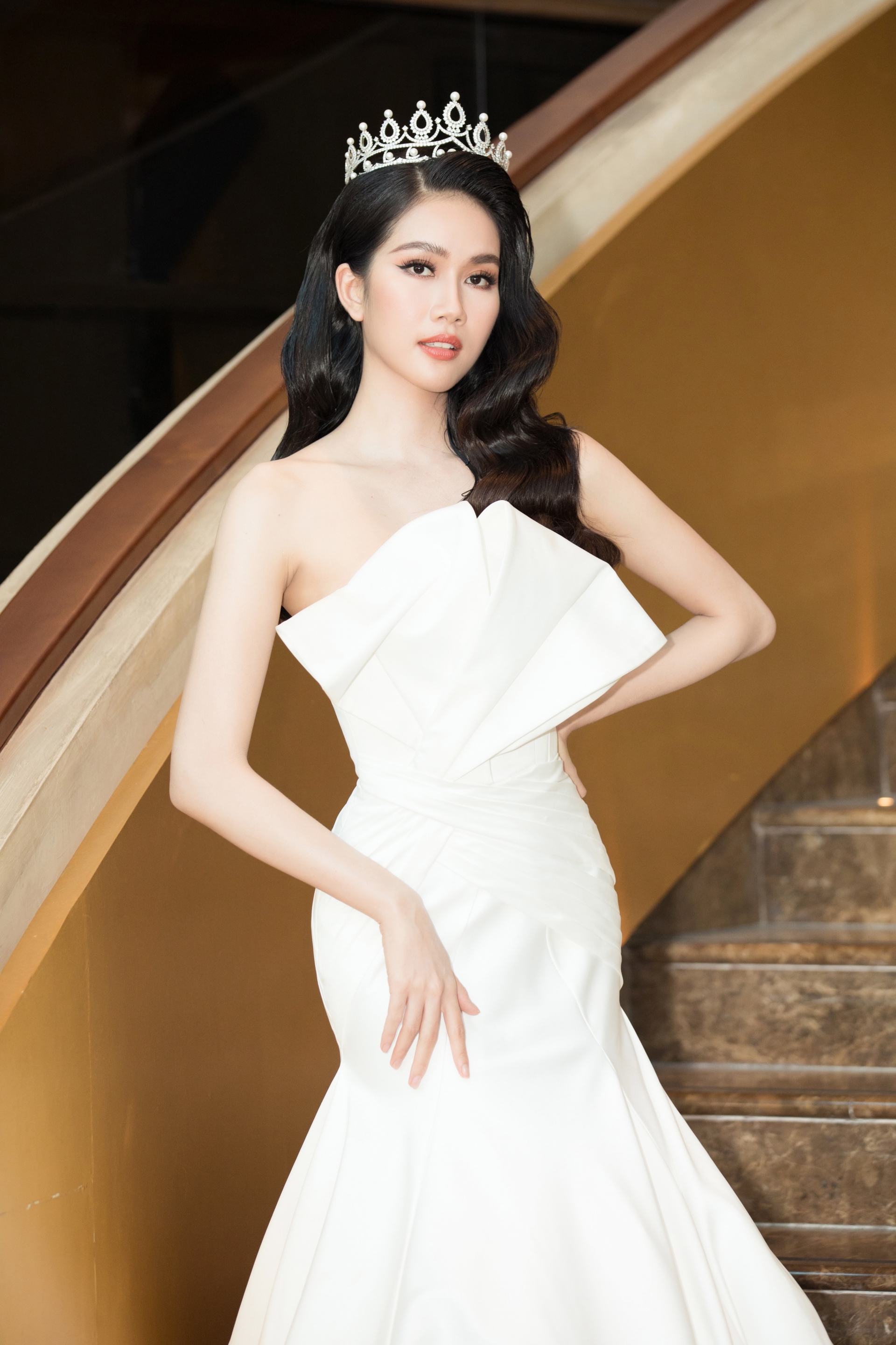 Phương Anh được nhận xét là sở hữu vẻ đẹp thanh lịch và ngọt ngào, phù hợp với tiêu chí của Miss International
