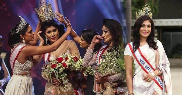 HH Sri Lanka đã được trả lại vương miện sau khi bị giật thô bạo đăng quang