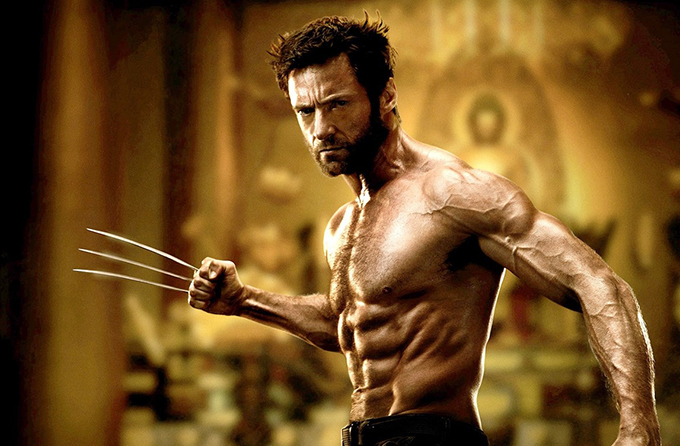Hugh Jackman với vai diễn người sói Wolverine quen thuộc với nhiều khán giả