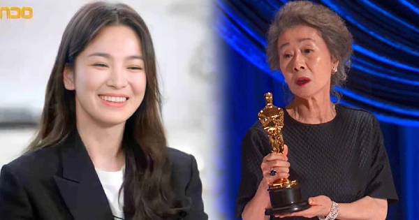 Song Hye Kyo có động thái đặc biệt khi diễn viên 74 tuổi Youn Yuh Jung chiến thắng tại Oscar 2021