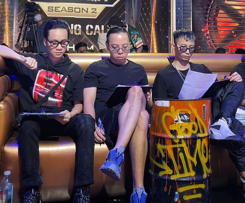 Bộ ba giám khảo quyền lực tại vòng casting Rap Việt mùa 2