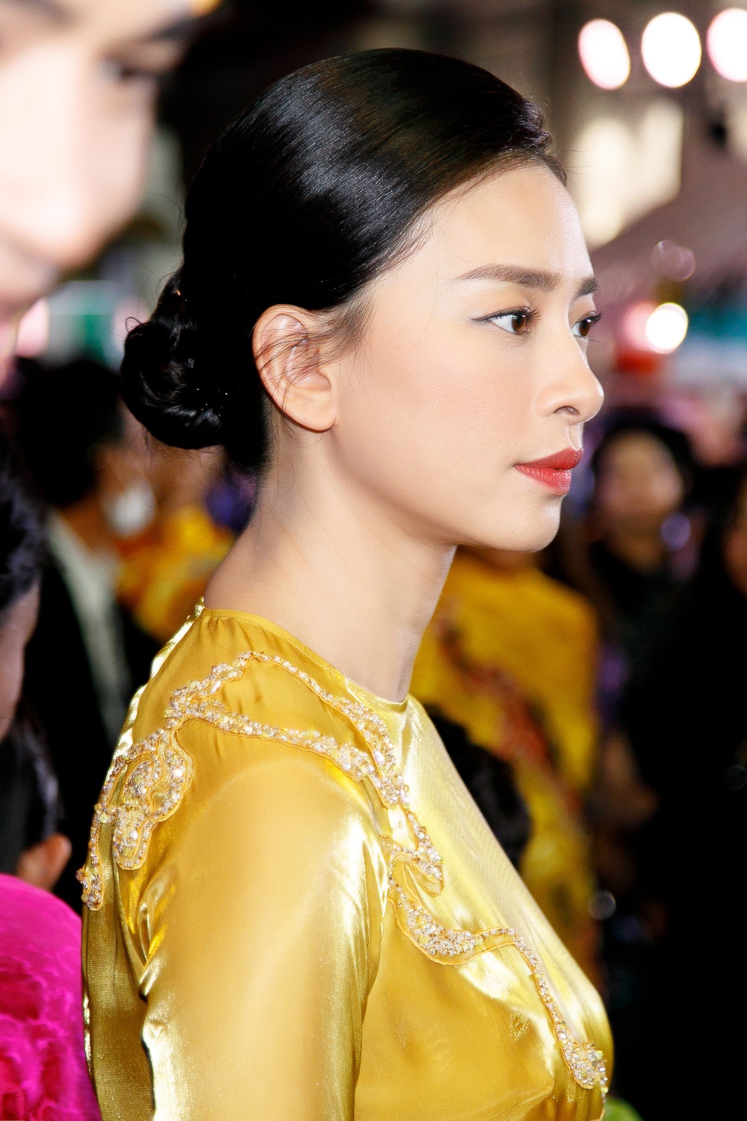 Ngô Thanh Vân trong sự kiện ra mắt bộ phim 'Trạng Tí phiêu lưu ký' với vai trò nhà sản xuất