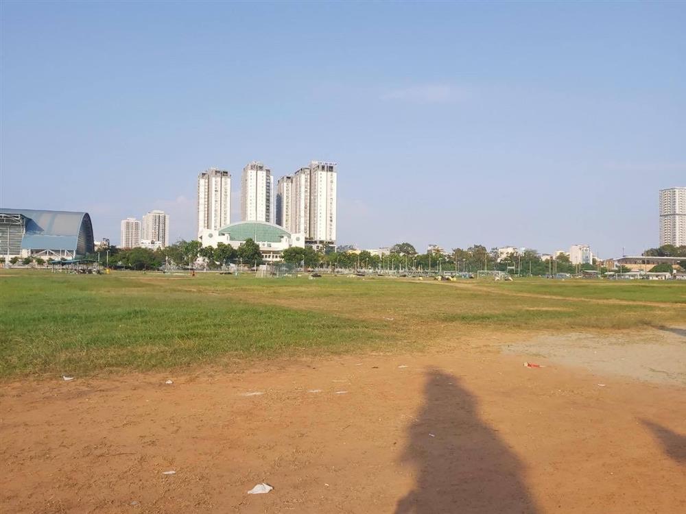 Không gian của sân vận động Phú Thọ