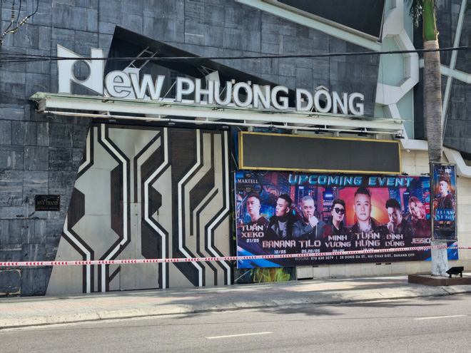 Lực lượng chức năng phong tỏa bar New Phương Đông (Đà Nẵng) sau khi phát hiện ra 1 nữ nhân viên dương tính với nCoV