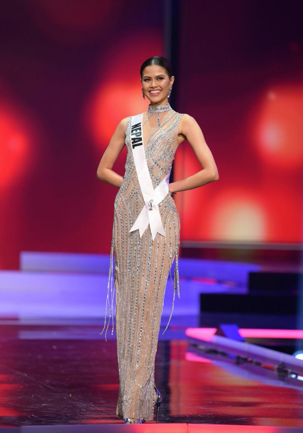 Hoa hậu Nepal Anshika Sharma xếp vị trí 12