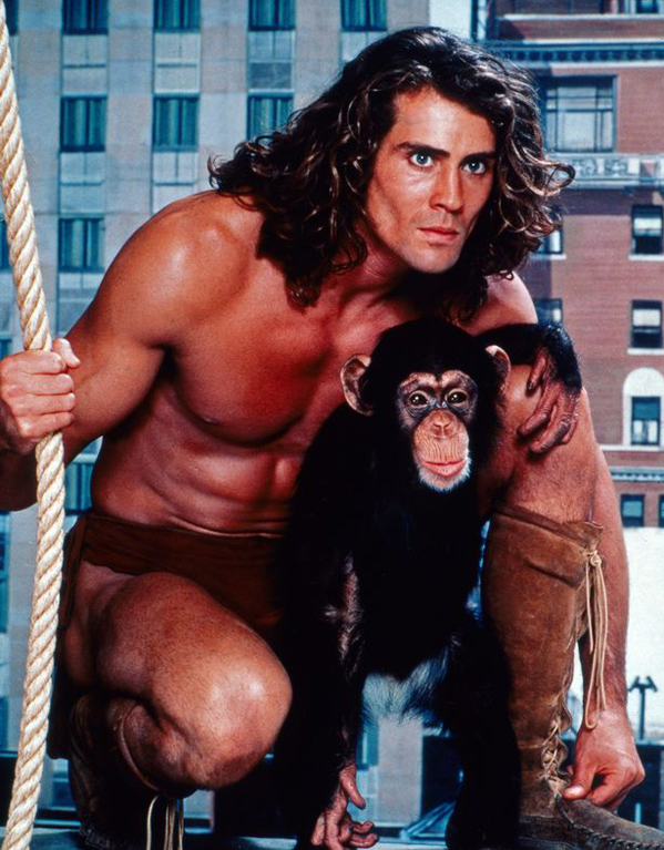 Hình ảnh Joe Lara trong vai Tarzan