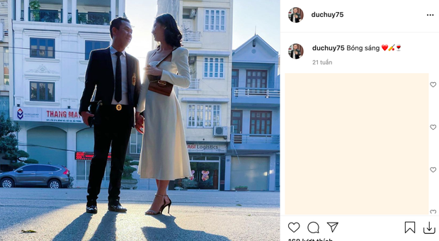 Thậm chí, Đức Huy còn không ngần ngại đăng tải hình ảnh Cẩm Đan trên tài khoản Instagram