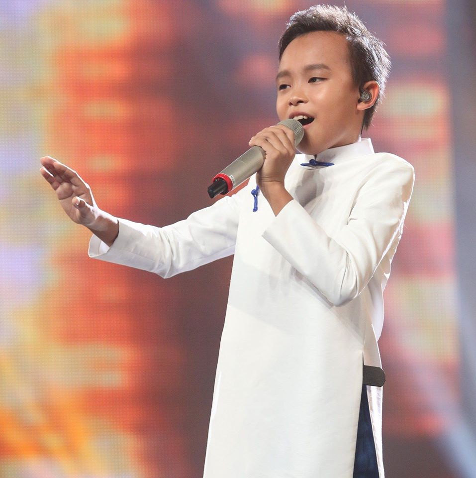 Hồ Văn Cường tại thời điểm tham dự Vietnam Idol Kids