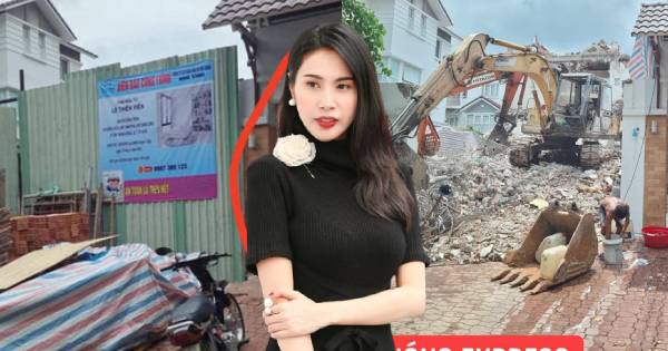 Dân mạng tung bằng chứng Thủy Tiên đập đi xây lại căn biệt thự 80 tỷ