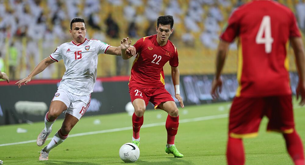 Tiến Linh là người đã ghi bàn cho đội tuyển Việt Nam trong trận đấu với đội tuyển UAE diễn ra vào tối qua