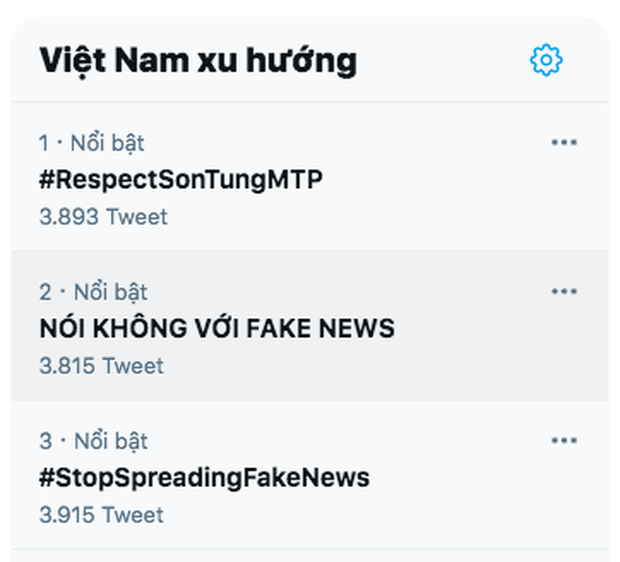 Cộng đồng người hâm mộ của Sơn Tùng M-TP đồng loạt đẩy những hashtag có liên quan đến sự việc