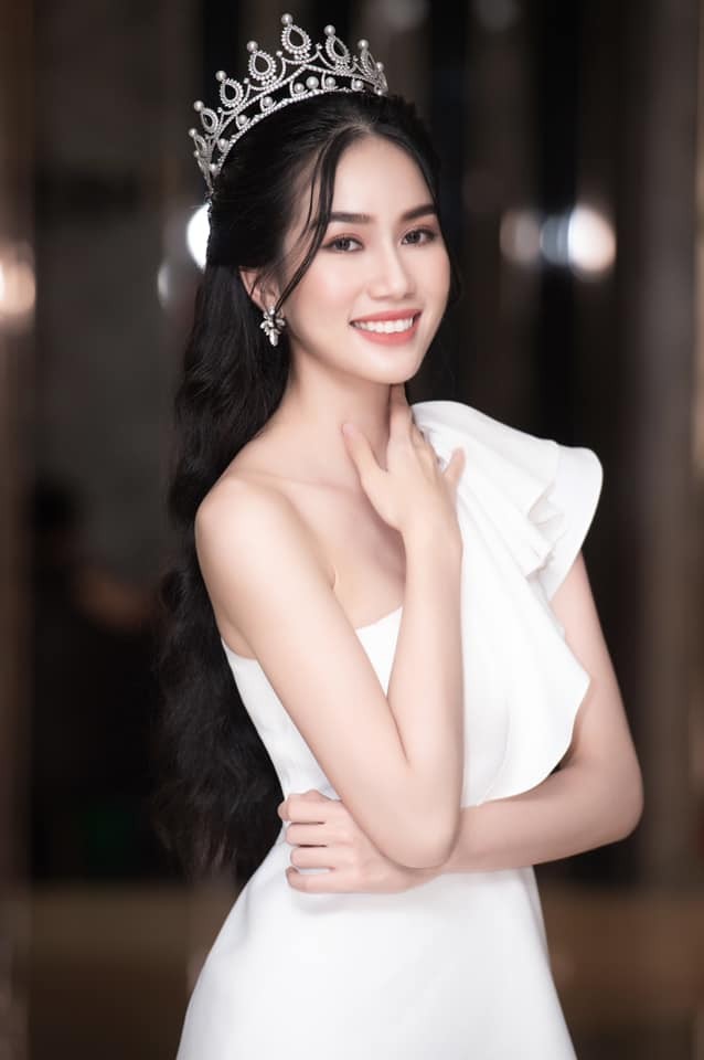 Vẻ đẹp thanh lịch, ngọt ngào của Phương Anh được đánh giá là phù hợp với Miss International