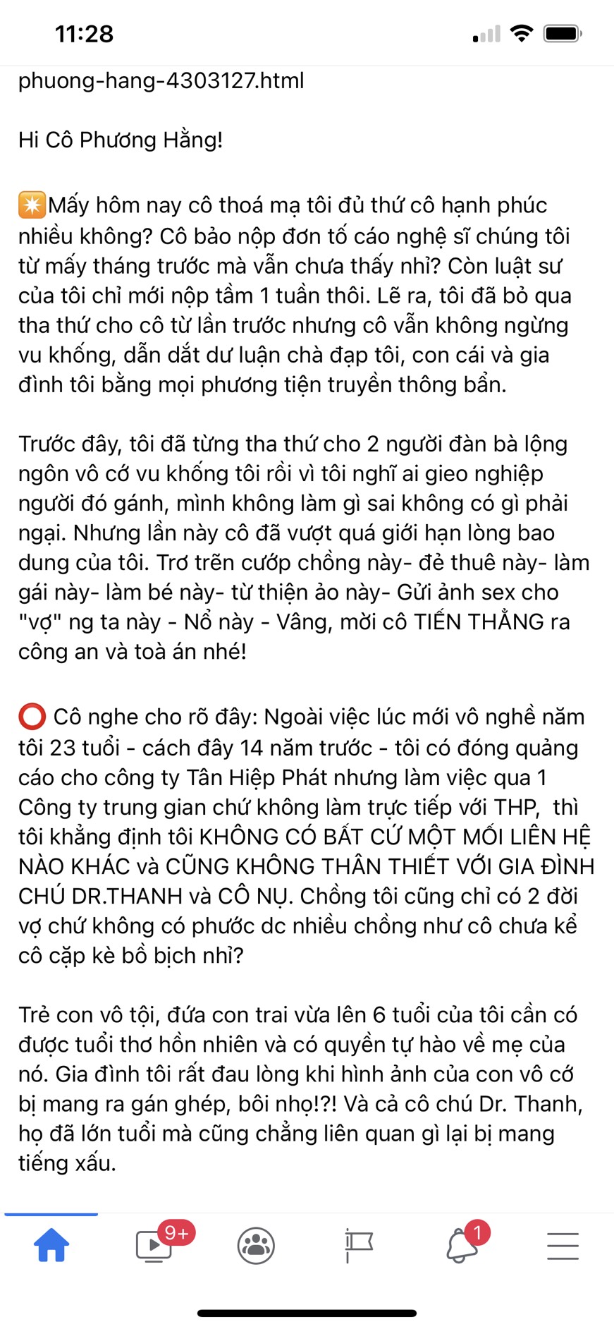 Vy Oanh đã công khai đơn kiện Phương Hằng và đoạn tin nhắn với dr.  Thanh - Hình 4
