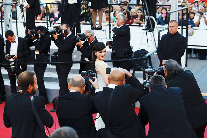 Bắt đầu từ năm 2013, Lý Nhã Kỳ là khách mời quen thuộc tại các sự kiện trong khuôn khổ Liên hoan phim Cannes