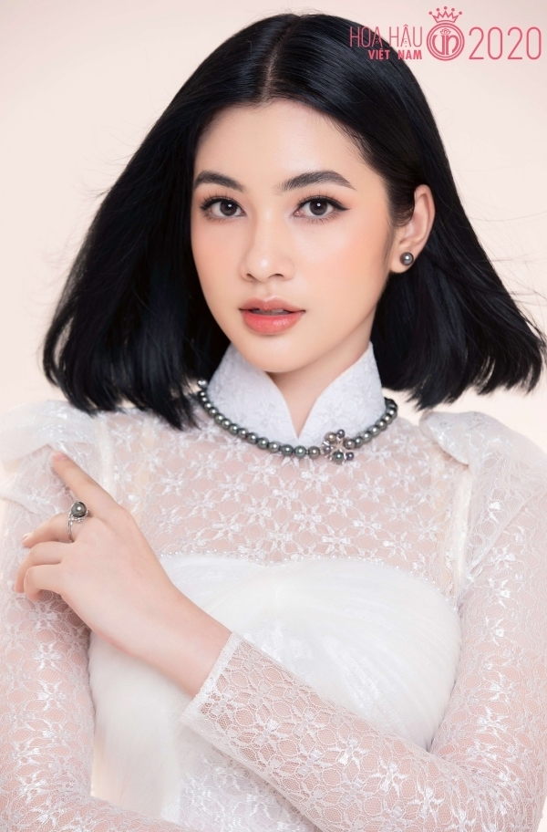 Cẩm Đan từng là thí sinh gây chú ý của cuộc thi Hoa hậu Việt Nam 2020 bởi gương mặt xinh đẹp, ấn tượng