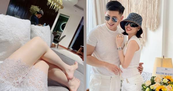 Lệ Quyên diện váy ngủ 'hờ hững', cho Lâm Bảo Châu 'lên sóng'
