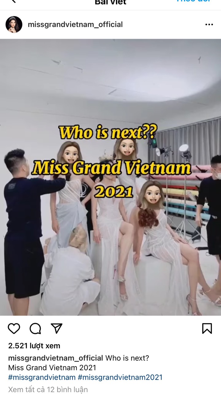 Nhân vật giấu mặt xuất hiện trong bộ ảnh cùng bà Phạm Kim Dung và những đại diện của Việt Nam tại Miss Grand International khiến nhiều người tin rằng 'bà trùm hoa hậu' đã có quyết định về người mang trọng trách đeo dải sash tham dự cuộc thi này