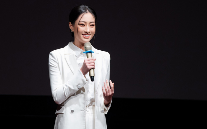 Lươn Thùy Linh là Hoa hậu duy nhất ở thời điểm hiện tại là diễn giả trên sân khấu Ted Talk