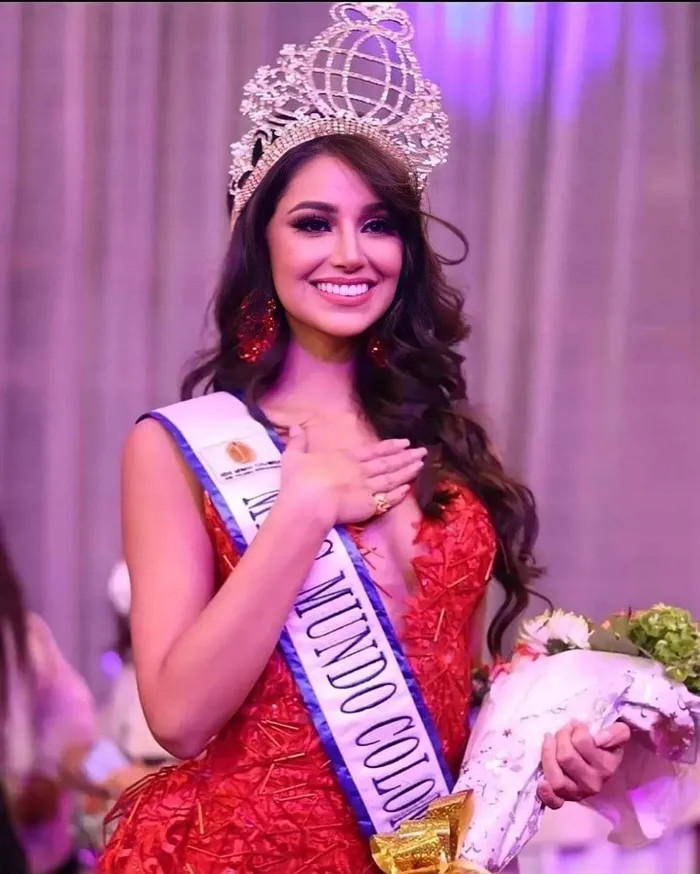 Andrea đăng quang ngôi vị cao nhất cuộc thi Miss World Colombia 2021