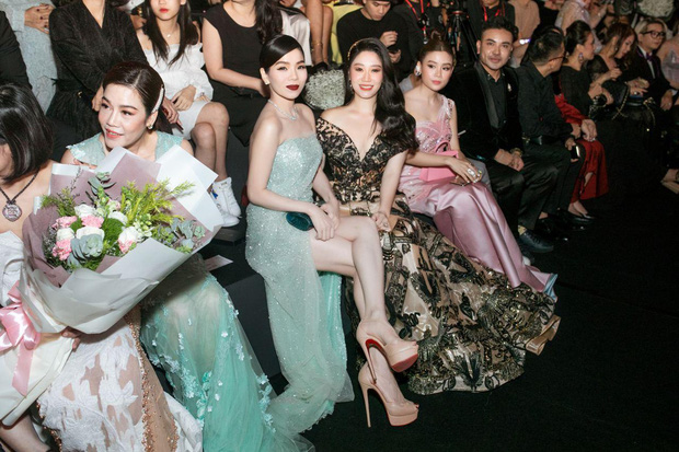 Trước tuyên bố ly hôn, Lệ Quyên bị bắt gặp đi cổ vũ tình trẻ diễn catwalk