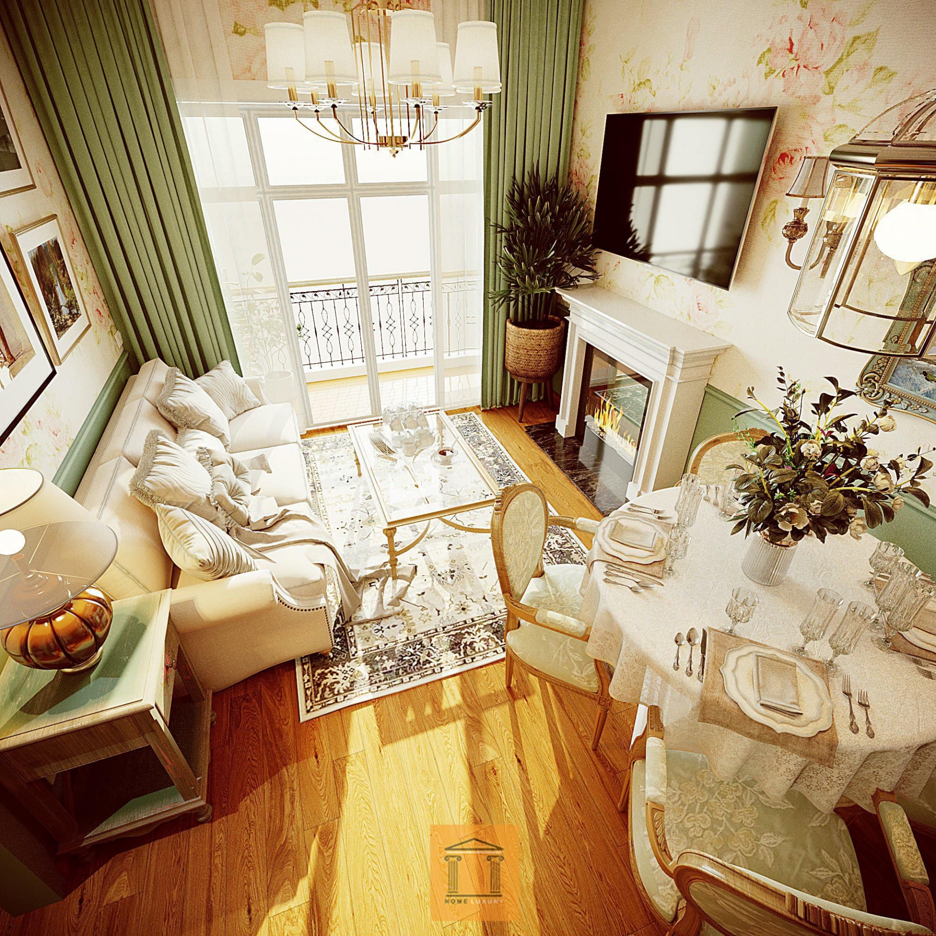 Căn hộ nhỏ của Hòa Minzy vô cùng đáng yêu với phong cách vintage.