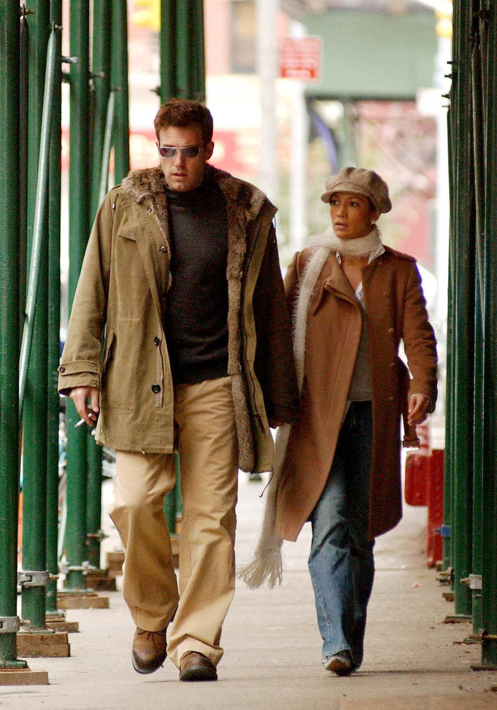 Jennifer Lopez và Ben Affleck hạnh phúc những năm 2000.