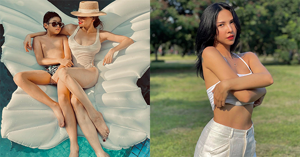 Hôm qua sao làm gì (29/6): Minh Triệu vén áo, Hà Hồ khoe dáng bên con trai