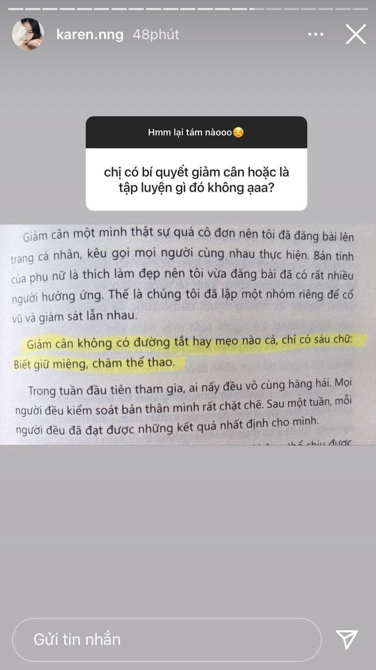 'Tiểu tam quốc dân' Karen Nguyễn tiết lộ 6 chữ vàng để giữ dáng - Ảnh 3