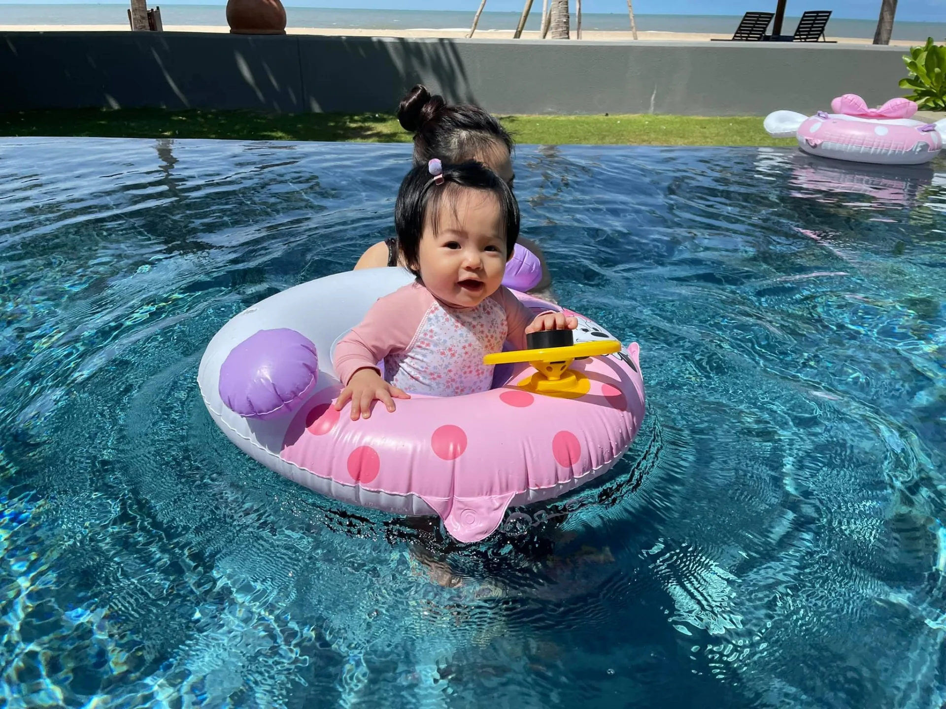 Đàm Thu Trang lần đầu hé lộ loạt ảnh dễ thương mừng sinh nhật con gái 1 tuổi - Ảnh 5