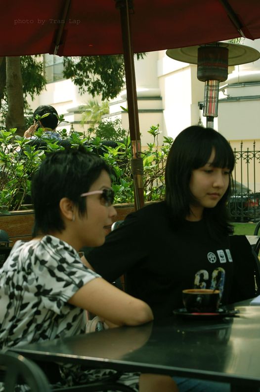 Hình ảnh Mỹ Linh bên con gái Anna Trương được cố nghệ sĩ Trần Lập chụp.