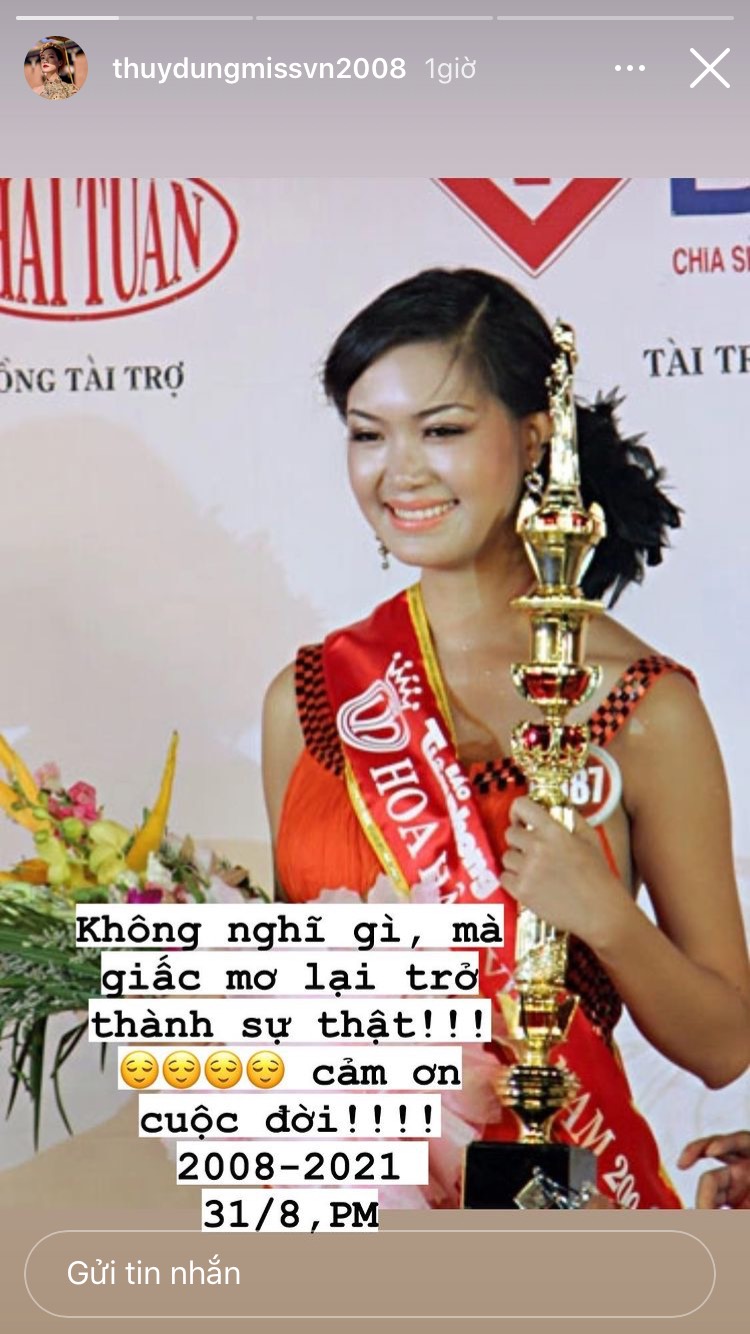 Sau 13 năm, Hoa hậu Thùy Dung giải thích lý do không khóc khi đăng quang - Ảnh 1