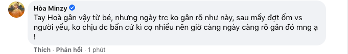 Nữ ca sĩ giải thích tay gân từ bé, sau khi ốm lại càng nổi rõ đường gân.