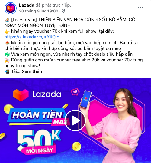 Trấn Thanh 'biến mất' khỏi Fanpage, website Lazada nhưng những quảng cáo có mặt anh trên Youtube vẫn được giữ nguyên.