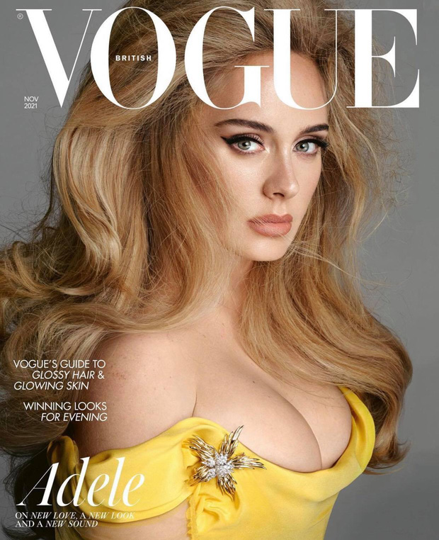 Ai rồi cũng khác: Adele lên bìa tạp chí Vogue với thân hình siêu mẫu - Ảnh 1