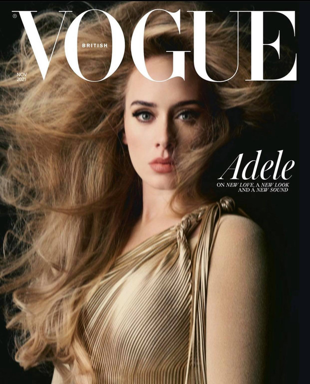 Ai rồi cũng khác: Adele lên bìa tạp chí Vogue với thân hình siêu mẫu - Ảnh 2
