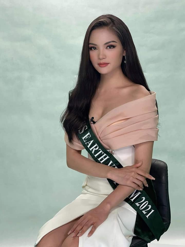Sắc vóc Nguyễn Thị Vân Anh - người đẹp đại diện Việt Nam thi Miss Earth 2021 dù không có danh hiệu cấp quốc gia - Ảnh 1
