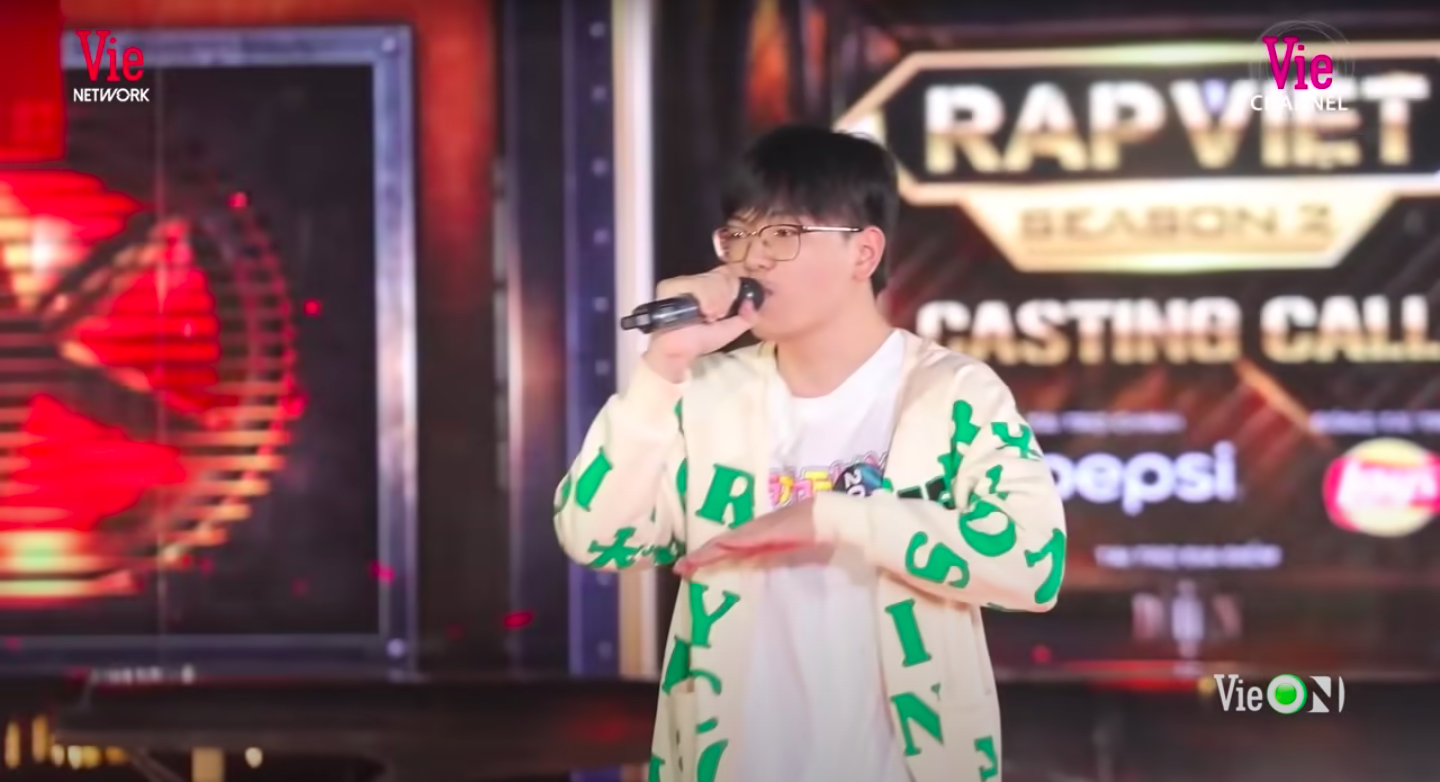 Gừng tại vòng casting Rap Việt mùa 2.