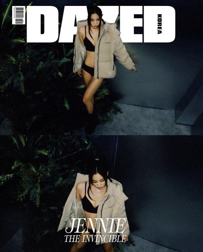 Mặc thiên hạ ồn ào vụ V (BTS) follow nhầm, Jennie bỏ túi thêm 8 trang bìa Dazed Korea  - Ảnh 2