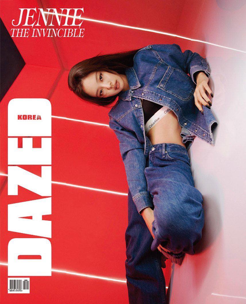 Mặc thiên hạ ồn ào vụ V (BTS) follow nhầm, Jennie bỏ túi thêm 8 trang bìa Dazed Korea  - Ảnh 3