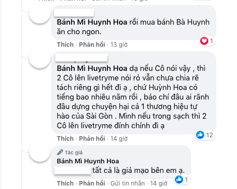 Cư dân mạng yêu cầu bà Hoa - bà Huynh livestream đính chính mọi chuyện.