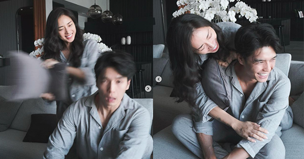 Huy Trần mừng năm mới bằng khoảnh khắc tình tứ bên Ngô Thanh Vân