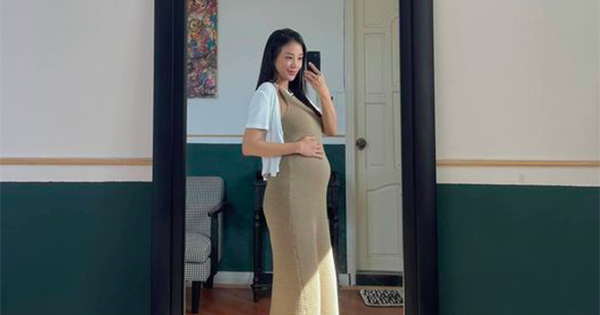 Salim tự tin vào nhan sắc dù sắp lên chức mẹ